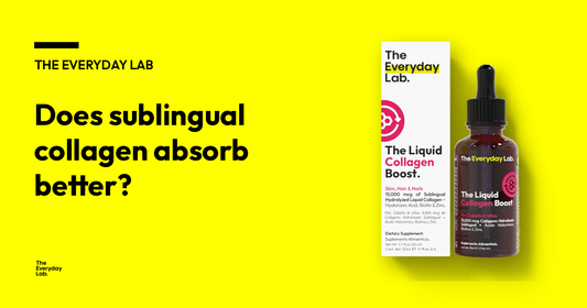 Does Sublingual Collagen Absorb Better? — The Everyday Lab