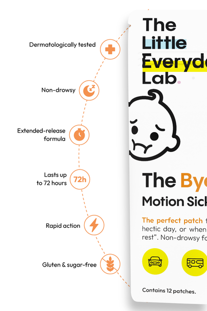 Bye Bye Queasy Patch for Kids by The Everyday Lab
