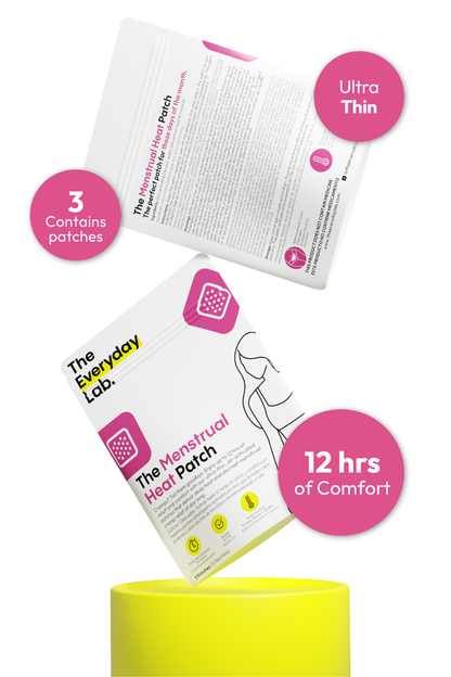 Thermal patch for menstrual cramp relief, medicine-free