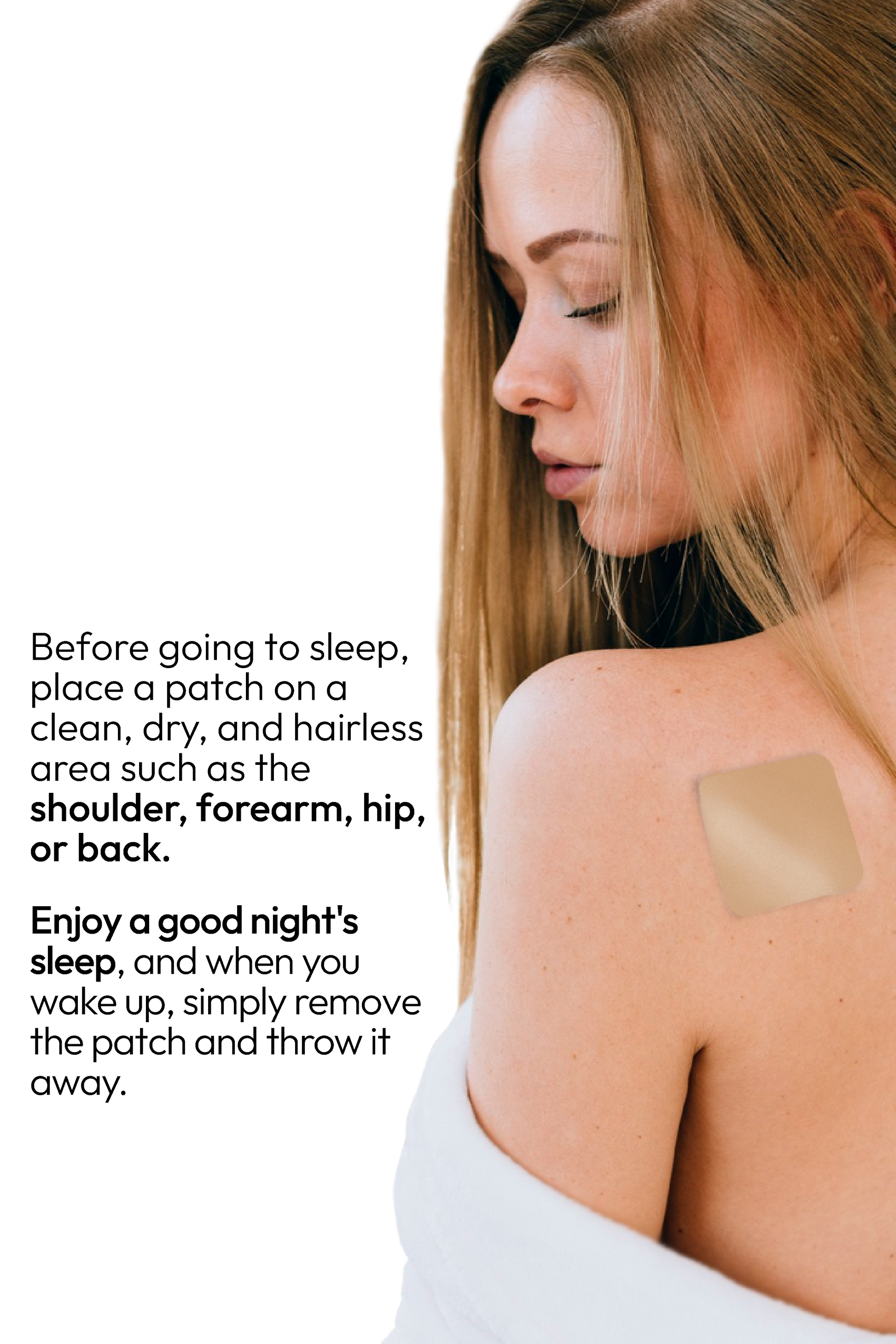 The Recharge transdermal sleeping patch for restful sleep