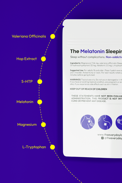 Recharge Sleeping Patch with 5-HTP for better rest