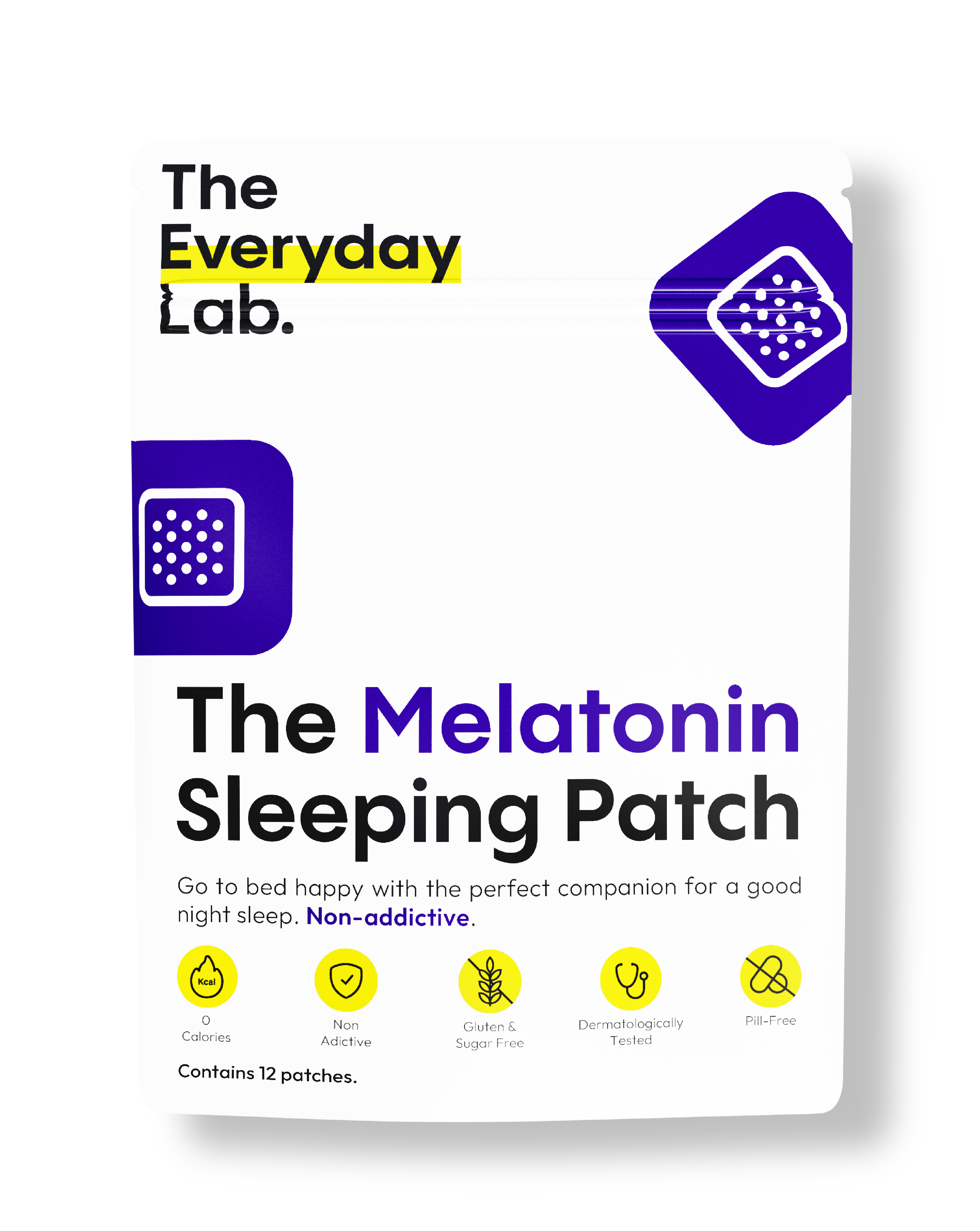 The Everyday Lab Recharge Melatonin Sleeping Patch for deep sleep