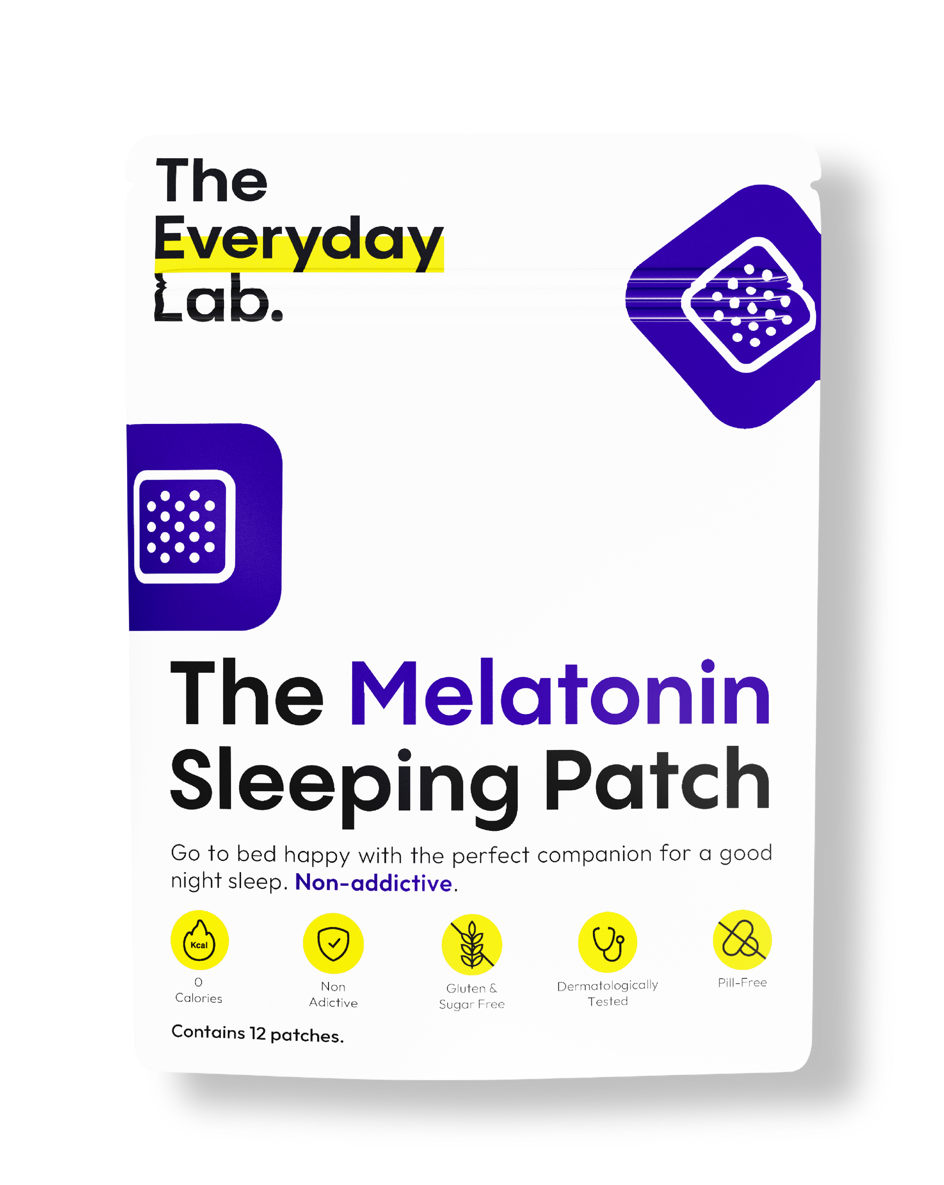 The Everyday Lab Recharge Melatonin Sleeping Patch for deep sleep