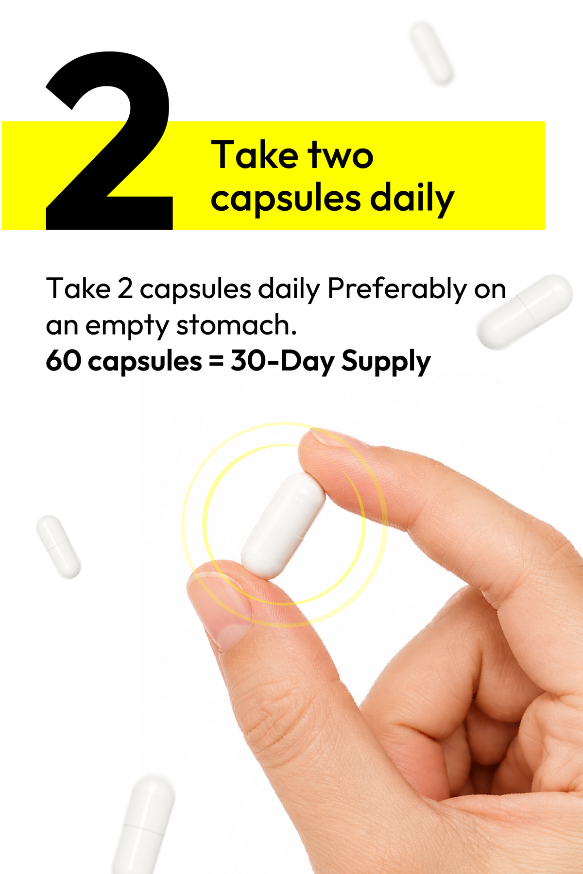 Bottle of The Everyday Lab Kefir Pill probiotic capsules for gut health and immunity support