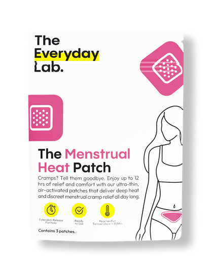 The Everyday Lab Menstrual Patch, heat patch for period cramps