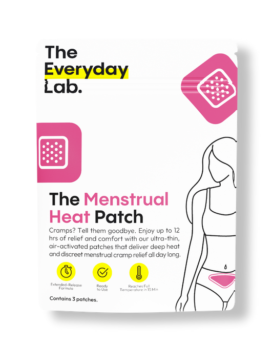 The Everyday Lab Menstrual Patch, heat patch for period cramps