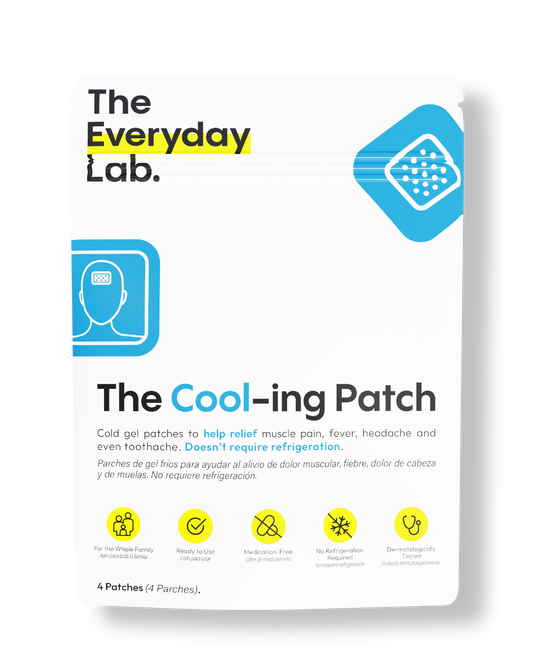 The Everyday Lab Cool-ing Patch cooling gel patch for headaches and discomfort relief