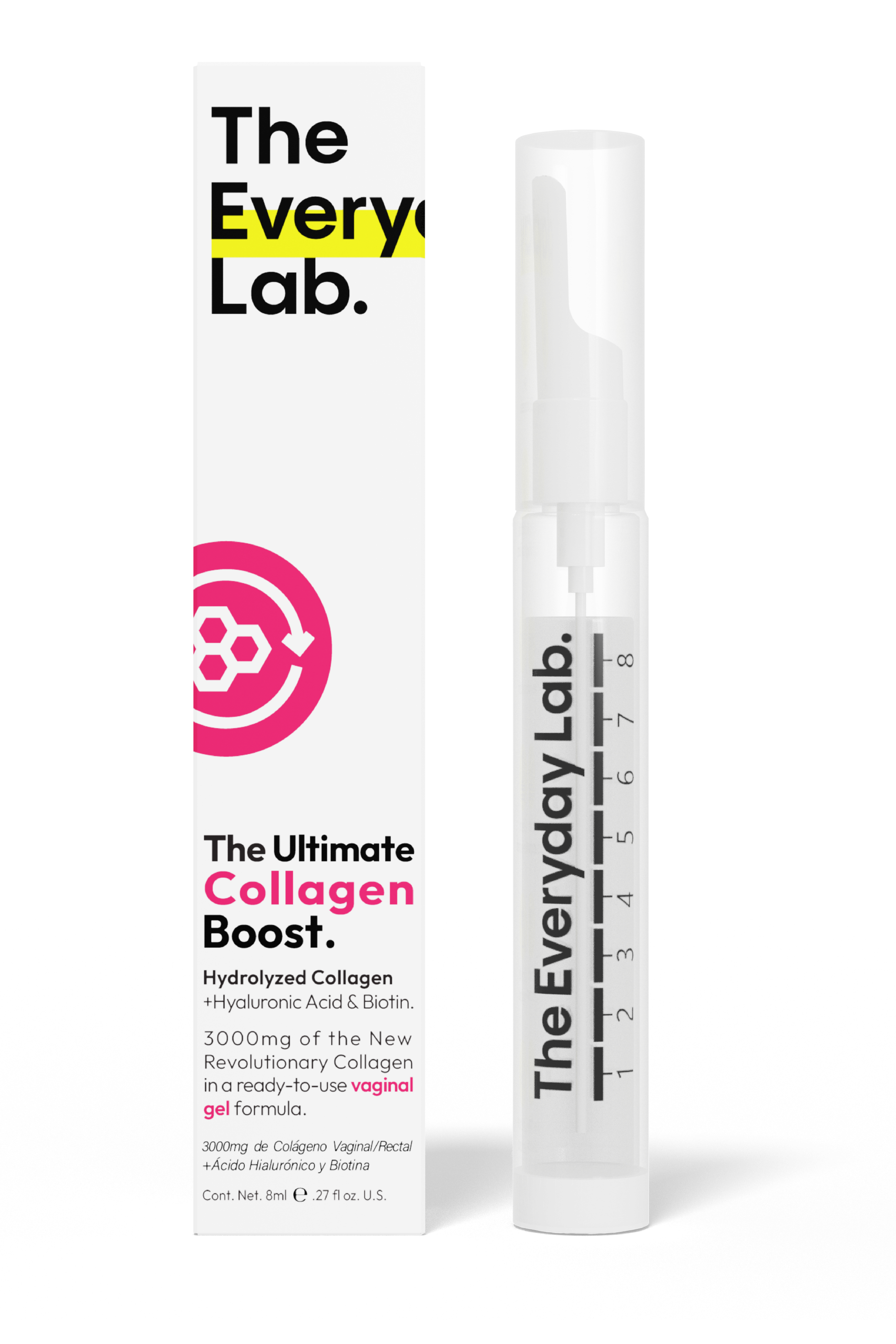The Everyday Lab Ultimate Collagen Boost vaginal collagen with hyaluronic acid