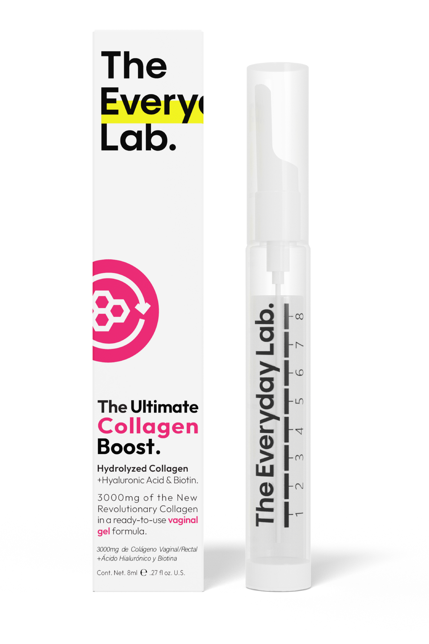 The Everyday Lab Ultimate Collagen Boost vaginal collagen with hyaluronic acid