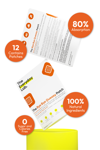 Transdermal Bye Bye Queasy Patch for up to 12 hours of relief