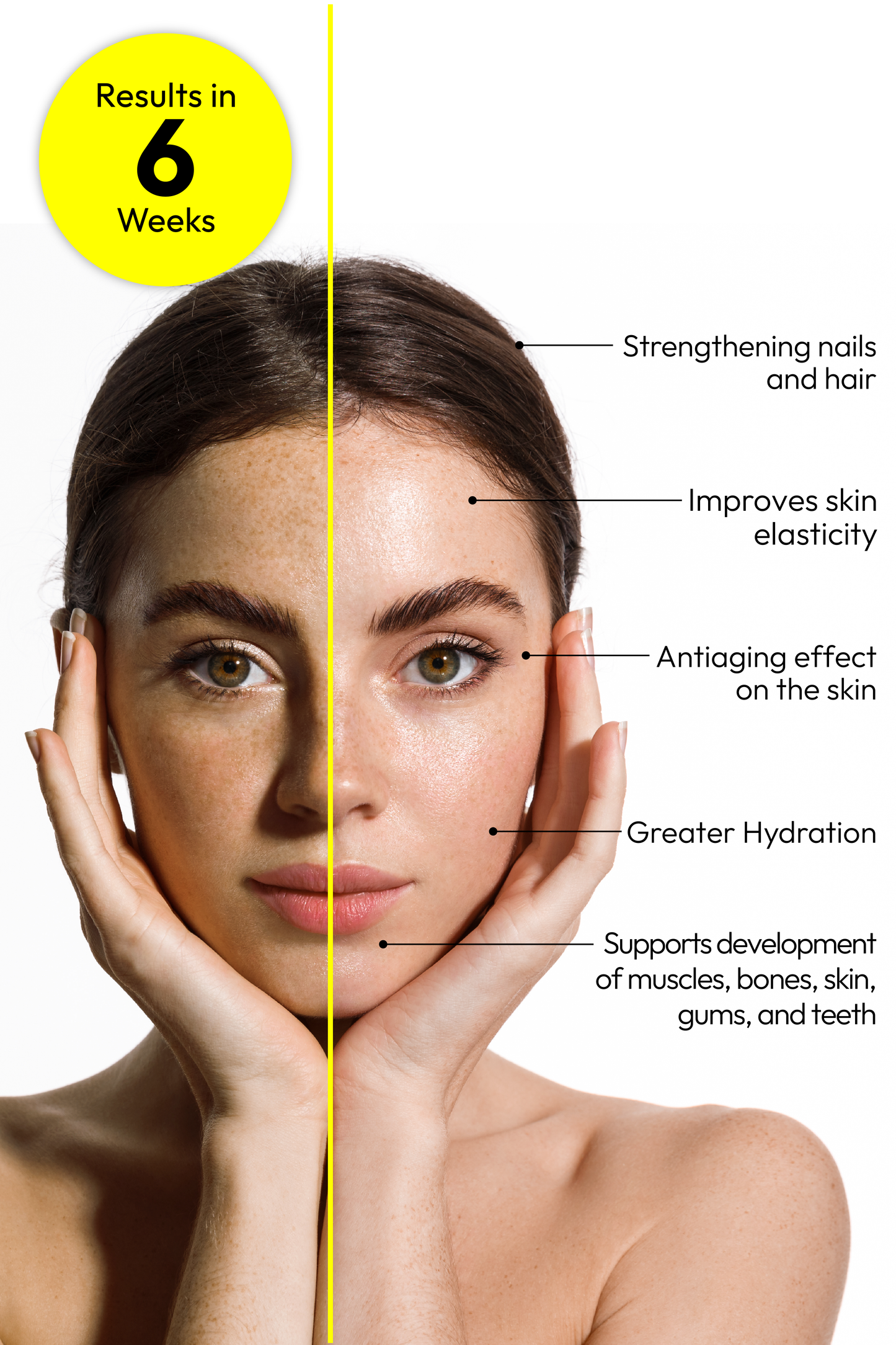Liquid Collagen Boost sublingual collagen with biotin and hyaluronic acid