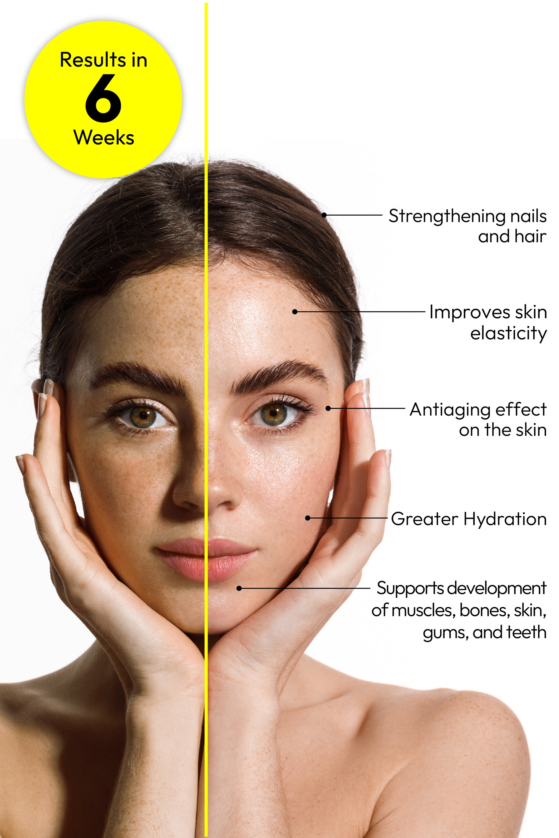 Liquid Collagen Boost sublingual collagen with biotin and hyaluronic acid